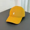 Gorra de Béisbol Bordada con Letra S Estilo Minimalista para Mujer 2026 Nueva Parte Superior Suave Ala Ancha Moda Parasol Gorra Pato para Pareja