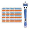 Exclusivo Ozon|Lâminas de Barbear Laranja de Cinco Camadas|Produção de Amostra de 48 Horas|Suporta Aliexpress/Ebay/Sites Independentes