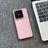 Funda Magnética para Teléfono con Sensación de Piel y Círculo Fino Adecuada para Xiaomi 15Pro Cubierta Protectora Anticaídas Mate Creativa para Xiaomi 14Ultra