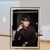 Marco de fotos de cristal Yaxuan de la canción TNT de la Liga Juvenil del Times, pintura de 7, 6 y 5 pulgadas, marco de fotos de vidrio periférico, decoración de mesa
