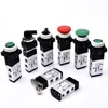Válvula Mecánica de Cinco Vías y Dos Posiciones Jmj-01-02-03-04 Tipo Botón Pulsador Tipo Rodillo Válvula Neumática Válvula Solenoide