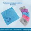 Microfiber Toalha Gravação a Laser Impressão Presente Toalha Quadrada Pequena 30 * 30 Jardim de Infância Hotel Catering Toalha Pequena