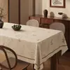 Mantel Festivo Rojo para Bodas, Impermeable, Resistente al Aceite, Lavable, Cubierta para Mesa de Café, Decoración de Habitación de Boda, Cubierta de Mesa