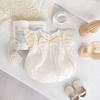 Pequeña Princesa Hattie 0-2 Años Corea del Sur Ropa Infantil Verano Nuevo Bebé Tesoro de Bebé Color Sólido Bolso con Lazo Ropa de Culo vestido