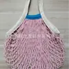 Sacolas de Supermercado Cuidadosamente Selecionadas, Sacos de Rede para Armazenamento de Frutas e Legumes, Mini Sacos de Rede Ecológicos, Sacos de Armazenamento Doméstico de Grande Capacidade Atacado