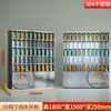 Gabinete de acero inoxidable para tazas, empleado de fábrica, estante para tazas de múltiples compartimentos, casillero de almacenamiento de taller, gabinete de almacenamiento de tazas de té para sala de descanso