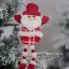 Colgante Decoración Árbol de Navidad Personalizado Muñeco de Nieve Navideño Papá Noel Muñeco Colgante Decoración de Ambiente