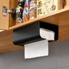 Caja de Pañuelos de Papel para Baño de Inodoro Personalizada Creativa Montada en Pared Sin Taladro Succión Magnética Caja de Almacenamiento para Servilletas y Toallas del Hogar