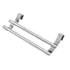 Toallero de acero inoxidable de una sola barra para colgar toallero sin perforaciones toallero de acero inoxidable para baño toallero para trapos