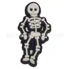 Parches de Halloween de PVC de goma blanda transfronterizos, accesorios de muñeca plana, decoraciones para llaveros, componentes de adorno para bricolaje