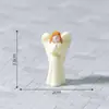 Nuevo producto transfronterizo: Accesorios de figuritas lindas con temática de ángeles, accesorios para decoración DIY de paisajes en miniatura, pequeños adornos de escritorio para coches