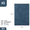 Couro de Ovelha A5 Negócios Pu Simples A6 Caderno com Logo Impresso Papelaria Caderno Portátil Negócios Escritório Caderno