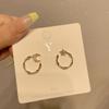 Brincos Borboleta Pequenos e Perfumados com Pérolas Incrustadas de Diamante para Mulheres, Luxo Acessível, Alta Qualidade, Modernos, Elegantes, Simples e Versáteis Tendência de Brincos