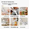 Tesoura Reforçada para Aves, Tesoura de Cozinha em Aço Inoxidável para Ossos de Frango, Pato, Ganso, Tesoura Grande Multiuso para Cozinha