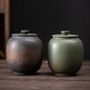 Tetera de Hierro Esmaltado Chapada en Oro Estilo Japonés Pequeña Cerámica Blanca Tetera para Té Blanco Pu'er Despertar Contenedor de Té Bote para Té