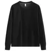 Sudadera de Lyocell Tencel y Lana de Camello Transfronteriza en stock, para hombre, de cuello redondo, manga larga, forro polar, cálida, para otoño e invierno
