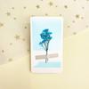 Cartão de Cumprimentos com Flores Secas Cartão de Convite Cartão de Ano Novo Natal Ação de Graças Cartão de Cumprimentos com Flores Aniversário Universal LOGO