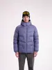 Roupas de algodão para homens e mulheres, estilo novo, inverno, com forro de pelúcia, jaqueta de algodão com enchimento de penugem espessa, jaqueta acolchoada de algodão, quente, roupas de algodão com capuz, igual Kailashi