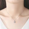 Collar de plata de gran oferta de estilo coreano para mujer, colgante de estrella de cinco puntas, moderno y famoso en Internet, cadena de clavícula de lujo ligera y personalizada, diseño de nicho