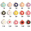 Charms de Pulseira Personalizados DIY com Gotejamento de Óleo em Liga, Brincos, Pingentes de Colar, Acessórios, Chaveiros, Acessórios para Joias Artesanais