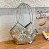 Bolso de Hombro de Moda Patchwork Personalizado con Lentejuelas para Mujer 2026 Nuevo Bolso de Mano Trendy de Primavera para Commuter Bolso de Hombro Versátil