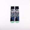 Calcetines de Dibujos Animados Anime Japonés Calcetines Casuales Deportivos Jacquard de Algodón para Mujer Calcetines de Media Caña para Pareja Calcetines de Moda Calcetines Largos para Hombre