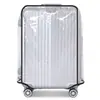 Fábrica Directa Chaqueta de Equipaje Maleta Trolley Funda Protectora Borde Envuelto con Marco Negro Transparente Engrosado Maleta