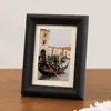 Moldura de Foto Simples Nórdica de Madeira Maciça para Mesa Mini Quadrada de Madeira 7 5 6 10 Foto A4 Parede de Fotos Estúdio