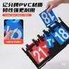 Marcador reversible para Billar, Fútbol, Bádminton, Baloncesto y Tenis de Mesa; Tablero de Puntuación Conveniente para Competiciones