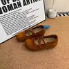 Zapatos Mary Jane Planos Estilo Ballet Francés para Mujer, Nueva Colección Otoño 2026, Combinan Perfectamente con Vestidos, Mocasines de Noche
