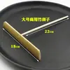 Set de Panqueques con Libélula de Bambú, Rastrillo de Bambú, Espátula, Raspador de Aceite, Raspador de Panqueques de Doble Cara 21cm Mayoreo