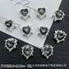 Caja Mágica Mariposa de Diamante Calabaza Corazón Flor Redonda Multicolor Ocho Agujeros Separadores Cuentas DIY Pulsera de Cuentas Accesorios para Collares