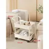 Carrito de almacenamiento de varios niveles, de gran capacidad, móvil, específico para salones de belleza, para organizar y guardar instrumentos de belleza y cuidado de la piel