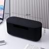 Caja de Almacenamiento de Plástico con Tapa Organizador de Escritorio para Cables de Datos de Carga Ocultos Teléfono Móvil Computadora Tableta Regleta