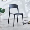 Respaldo de Silla Silla de Maquillaje Plástico Silla de Comedor Nórdica Moderna Simple Perezosa Popular en Internet Estilo ins para Hogar Restaurante