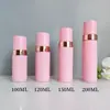 Botella de Mousse Rosa 100ml120ml150ml Limpiador Facial Desinfectante de Manos Botella Espumosa Botellas Portátiles PET