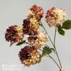 Peonías artificiales de Luoyang, flores de hibisco de pétalos dobles, nuevas decoraciones de muebles de estilo chino, materiales florales para bodas de estilo tradicional chino
