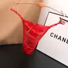Nuevo Caliente Tanga Cintura Baja Sexy Encaje Transparente Ropa Interior para Niña Ajustable Moderno T-Pantalón para Mujer