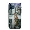 Funda creativa para iPhone 16 con diseño de lobo, perro, gato, tigre y león