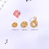 Oro Arena Vietnamita Accesorios DIY Moneda Fortuna Abalorio Transferencia Colgante Moneda Antigua Collar Pulsera Pulsera con Cuentas para Mujeres