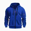 Vendas Diretas da Fábrica e Entrega no Mesmo Dia Moletons Masculinos com Zíper, Moletons com Capuz, Camisas com Zíper, Gola Redonda Casuais Roupas Masculinas