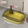 Caja de Arena Extra Grande Semicerrada Anti-Salpicaduras Extra Grande Gatito Totalmente Abierto Urinario Inodoro Caja de Arena para Gatos