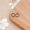 Liga eletroforese retenção de cor furo duplo anel de renda contas diy contas artesanais multi-tamanho anel de contas acessórios de grampo de cabelo