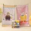 Toalla Infantil de Gasa de Cuatro Capas Jacquard de Dibujos Animados Zhixiang Diversión Infantil Toalla Infantil Toalla Facial Pequeña Toalla Absorbente de Sudor Souvenir al por Mayor