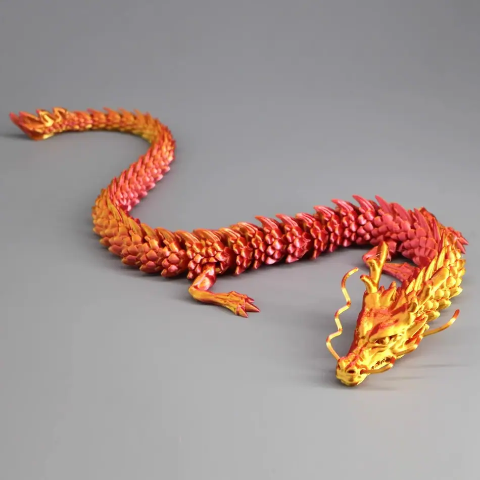 SKU04_颜色分类(【小号30cm】镭射红金龙（高品质PL