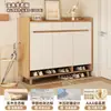 Armário de sapatos para hall de entrada, armário de armazenamento interno de grande capacidade para uso doméstico, armário de armazenamento multicamadas, armário de armazenamento simples montado na parede, sapateira