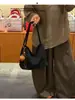Nuevo bolso cubo tejido a mano para otoño e invierno, bolso de hombro cruzado informal para mujer, bolso tote de mano de alta gama con diseño madre-hija