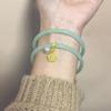 Pulsera de Cascabeles Colgante Flor Pequeña de Nafu de Perla Verano Antiguo Regalo para Novia Atracciones Pulsera para Combinar con Hanfu