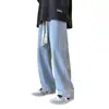 Jeans Retro 2024 para Hombre Hermosos Principios de Primavera Verano Sueltos Rectos Estilo Americano High Street Versátiles Casuales Largos Modernos