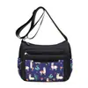 Bolso de Nylon Estampado de Moda para Madres de Mediana Edad, Bolso Nuevo para Mujer, Bolso Cruzado de Hombro Casual de Gran Capacidad, Bolso de Tela
